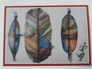 Kunstkaarten van Ahmed Magzoub uit Sudan