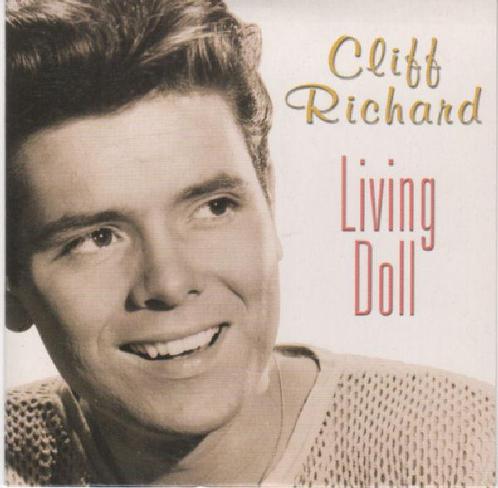 cd single card - Cliff Richard - Living Doll, Cd's en Dvd's, Cd Singles, Zo goed als nieuw, Verzenden