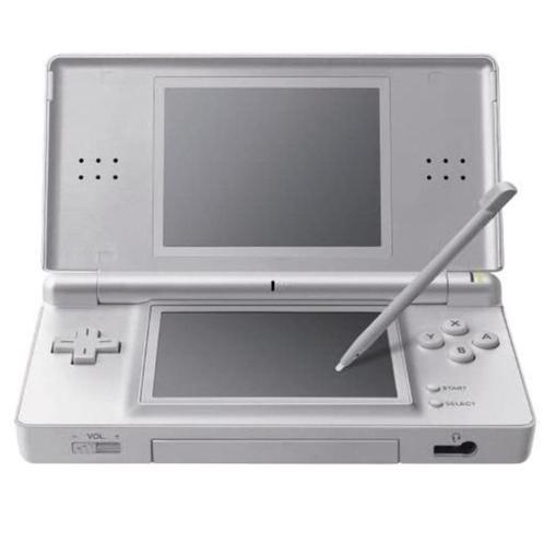 Nintendo DS Lite Zilver (Nette Staat & Krasvrije Schermen), Spelcomputers en Games, Spelcomputers | Nintendo DS, Zo goed als nieuw