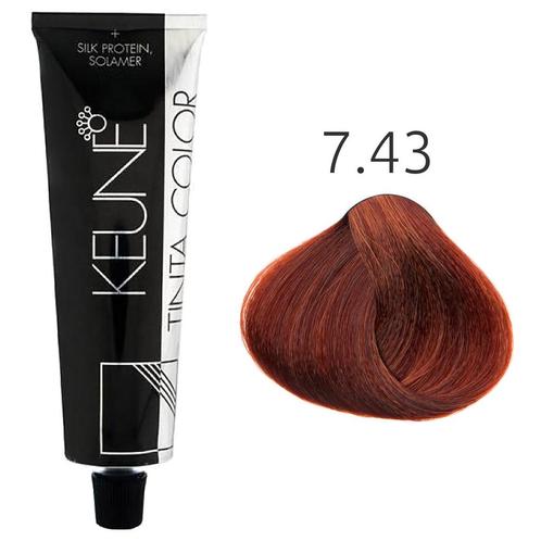 Keune  Tinta Color  7.43  60 ml, Sieraden, Tassen en Uiterlijk, Uiterlijk | Haarverzorging, Nieuw, Verzenden