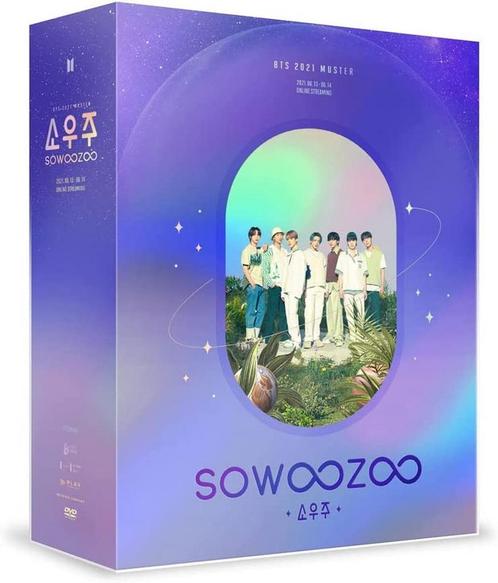 dvd muziek box - BTS - 2021 Muster Sowoozoo (DVD), Cd's en Dvd's, Dvd's | Muziek en Concerten, Zo goed als nieuw, Verzenden
