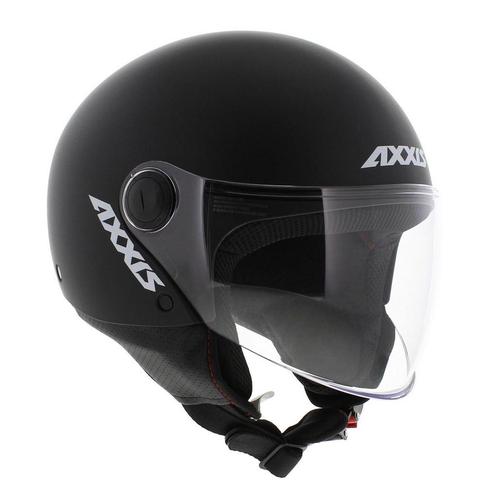 Nieuwe Axxis Square S helm mat zwart | Scooterhelm snorfiets, Fietsen en Brommers, Brommerhelmen, Nieuw, Ophalen of Verzenden