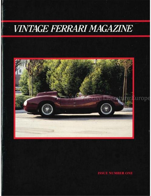 VINTAGE FERRARI MAGAZINE, NUMBER ONE (GELIMITEERD, Boeken, Auto's | Boeken, Ferrari