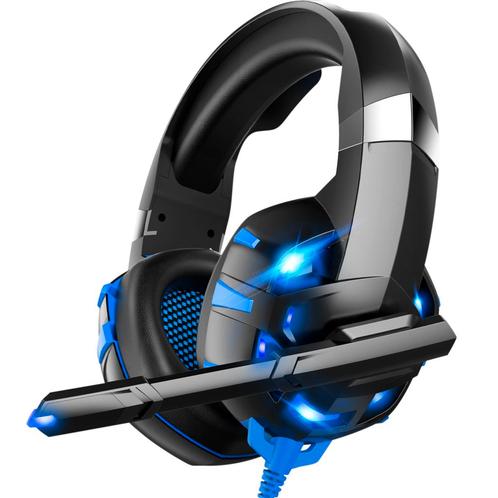 Strex Gaming Headset met Microfoon Blauw - PC/XBOX/PS, Computers en Software, Headsets, Nieuw, Verzenden