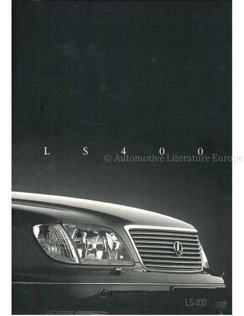 1998 LEXUS LS400 BROCHURE DUITS, Boeken, Auto's | Folders en Tijdschriften