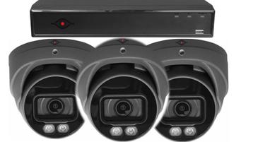 Beveiligingscamera set - 3 x Dome camera Premium