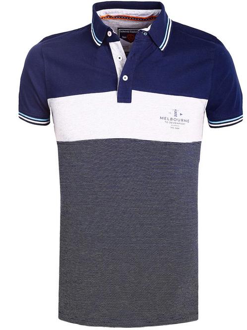 E-bound Polo Shirt Heren Melbourne Yacht Club, Kleding | Heren, Polo's, Blauw, Nieuw, Verzenden