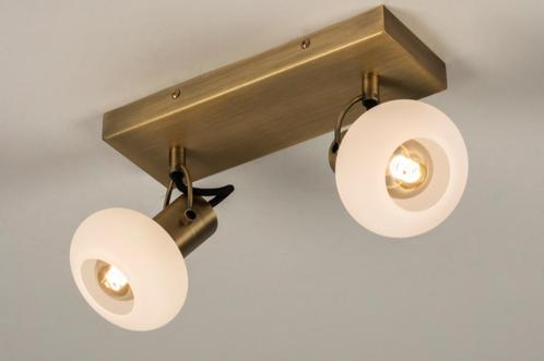 Rietveld Licht - Dubbele opbouwspot in, Huis en Inrichting, Lampen | Hanglampen, Verzenden