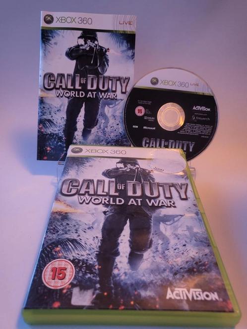 Call of Duty World at War Xbox 360, Spelcomputers en Games, Games | Xbox 360, Ophalen of Verzenden