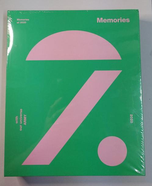 dvd muziek box - BTS -  Memories Of 2020 (DVD), Cd's en Dvd's, Dvd's | Muziek en Concerten, Zo goed als nieuw, Verzenden