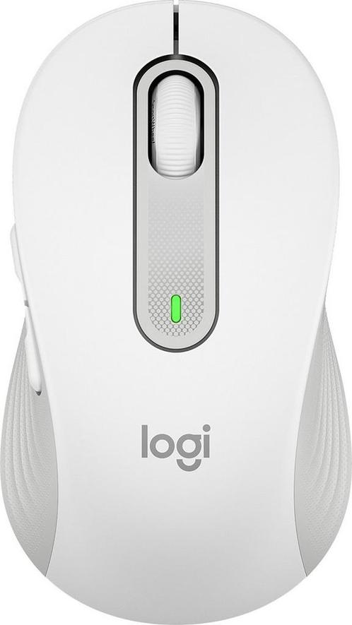 Logitech Signature M650 - Draadloze Muis - Off White, Computers en Software, Muizen, Verzenden