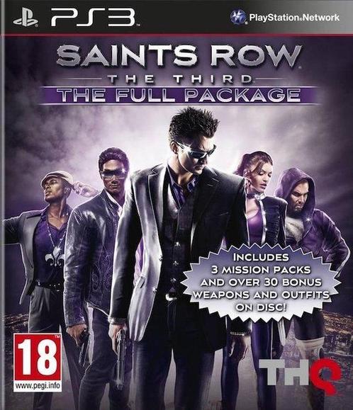 Saints Row the Third the Full Package (PS3 Games), Spelcomputers en Games, Games | Sony PlayStation 3, Zo goed als nieuw, Ophalen of Verzenden
