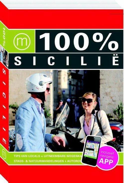 Boek 100% regiogidsen - 100% Sicilië, Boeken, Reisverhalen, Zo goed als nieuw, Verzenden