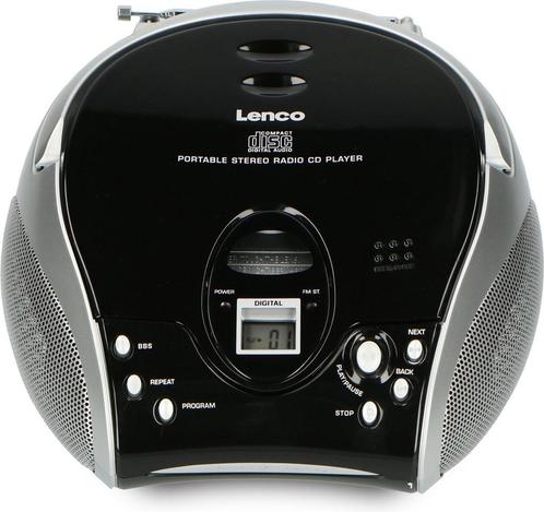 Lenco SCD-27 - Draagbare radio cd speler met aux-uitgang -, Audio, Tv en Foto, Mp3-spelers | Overige merken, Verzenden