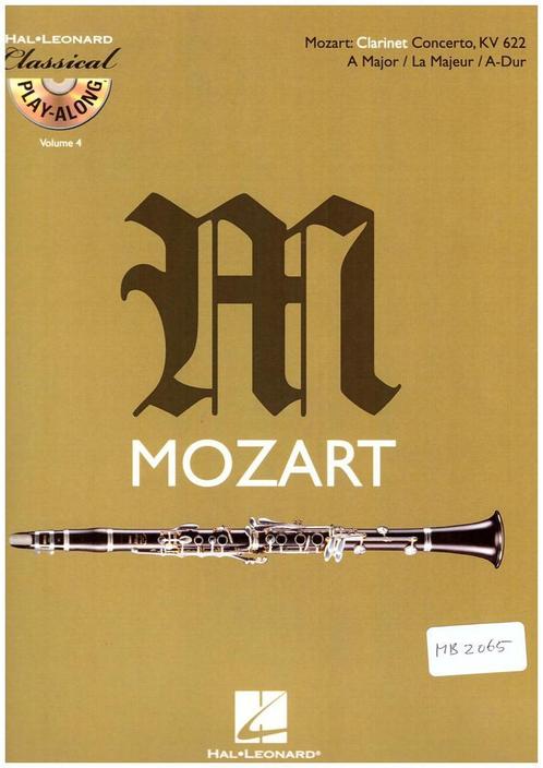 Klarinet klassiek bladmuziek (8) [408], Muziek en Instrumenten, Bladmuziek, Klarinet, Artiest of Componist, Gebruikt, Klassiek