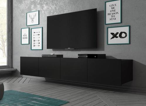 TV-Meubel mat zwart/wit/eiken | TV kast | 100/150/200/300 cm, Huis en Inrichting, Kasten | Televisiemeubels, 25 tot 50 cm, Nieuw