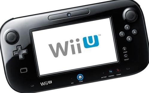 GamePad voor Wii U - Zwart Wii U Garantie & morgen in huis!, Spelcomputers en Games, Spelcomputers | Nintendo Wii U, Zo goed als nieuw