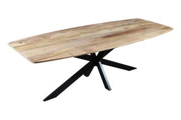 Eettafel Mangohout | Deens Ovaal |160, 180, 200, 220, 240 |