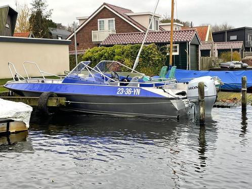 Buster XXL Consoleboot | Honda 100 pk 2021 | Topstaat, Watersport en Boten, Vis- en Consoleboten, Buitenboordmotor, 70 pk of meer