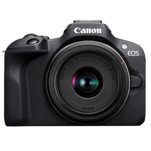 Canon EOS R100 + RF-S 18-45mm IS STM OUTLET, Audio, Tv en Foto, Fotocamera's Digitaal, Gebruikt, Canon, Verzenden