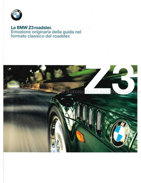 1998 BMW Z3 ROADSTER BROCHURE ITALIAANS, Boeken, Auto's | Folders en Tijdschriften, BMW