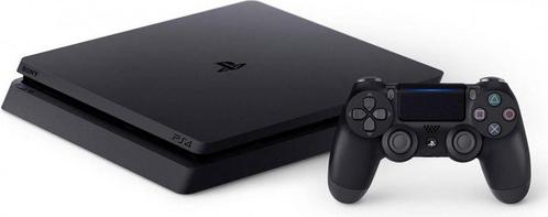 PlayStation 4 Slim (Black) 1TB (PlayStation 4), Spelcomputers en Games, Spelcomputers | Sony PlayStation 4, Gebruikt, Verzenden