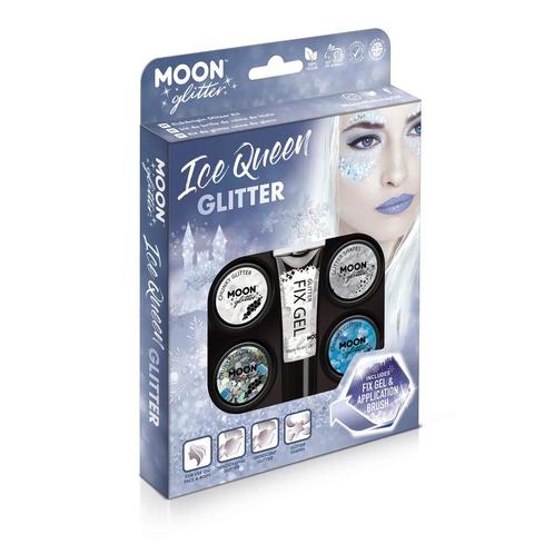 Moon Glitter Ice Queen Glitter Kit Ice Queen Glitter Kit, Hobby en Vrije tijd, Feestartikelen, Nieuw, Verzenden
