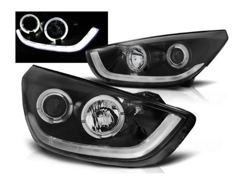 LED Tube DRL koplampen Black geschikt voor Hyundai Tucson, Auto-onderdelen, Verlichting, Nieuw, Hyundai, Verzenden