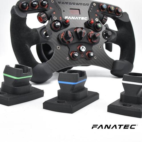 Fanatec QR2 Quick Release Striped Wheel -, Computers en Software, Overige Computers en Software, Nieuw, Verzenden