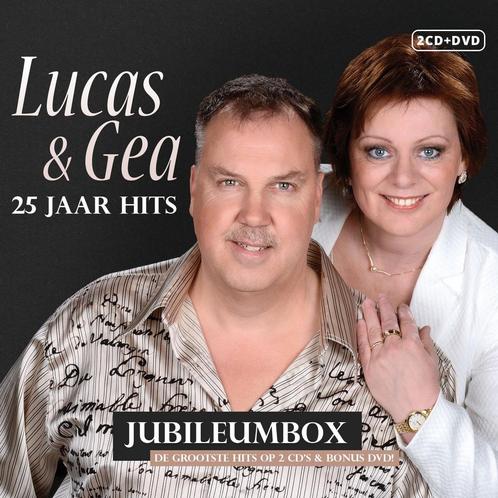 Lucas en Gea - 25 Jaar Hits - Jubileumbox - 2CD+DVD, Cd's en Dvd's, Cd's | Overige Cd's, Ophalen of Verzenden