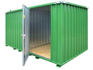 Nieuw! Demontabele Groen gekleurde container