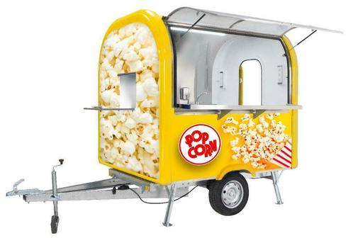 Popcorn kraam, popcorn trailer, popcorn verkoopwagen, Zakelijke goederen, Partijgoederen en Retail | Verkoopwagens, Ophalen of Verzenden