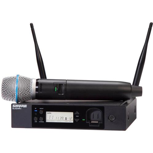 Shure GLXD24R+/B87A draadloze handheld microfoon, Muziek en Instrumenten, Microfoons, Verzenden