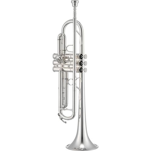 Jupiter JTR1100SQ Bb trompet (verzilverd, reversed), Muziek en Instrumenten, Blaasinstrumenten | Trompetten, Verzenden