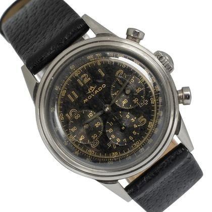 Movado Super Sub Sea 19038 uit 1950, Sieraden, Tassen en Uiterlijk, Horloges | Dames, Polshorloge, Gebruikt, Verzenden