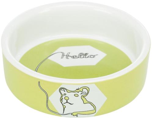Trixie Keramische Voer/Waterbak 90 ML / 8 cm (hamster), Dieren en Toebehoren, Knaagdieren en Konijnen | Toebehoren, Ophalen of Verzenden