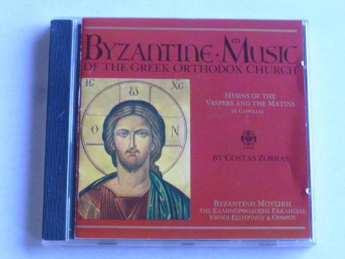Byzantine Music of the Greek Othodox Church - Costas Zorbas, Cd's en Dvd's, Cd's | Religie en Gospel, Verzenden