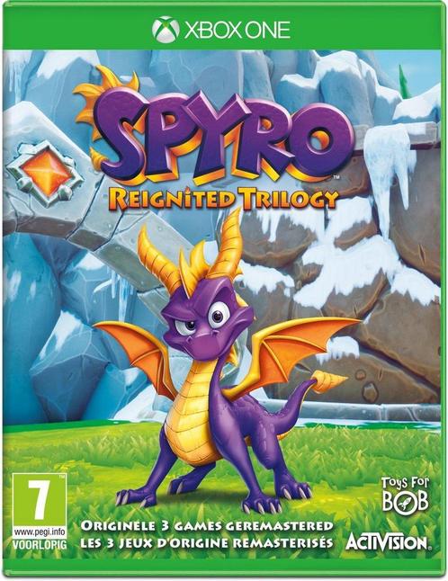 Spyro: Reignited Trilogy Xbox One Morgen in huis! /*/, Spelcomputers en Games, Games | Xbox One, 1 speler, Zo goed als nieuw, Vanaf 7 jaar