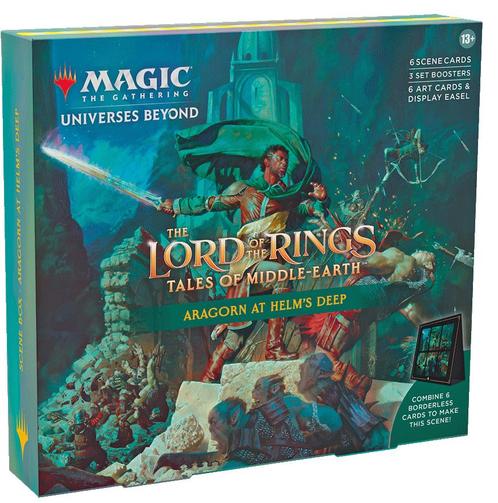 Magic The Gathering - LotR Holiday Scene Box Aragorn |, Hobby en Vrije tijd, Verzamelkaartspellen | Magic the Gathering, Nieuw