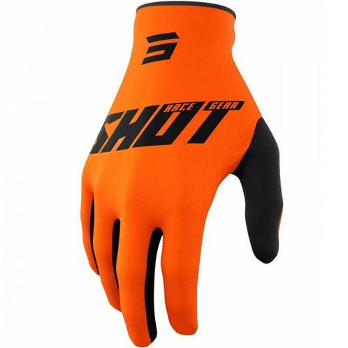 Crosshandschoenen Shot Oranje - MAAT XS / S / M, Motoren, Kleding | Motorkleding, Nieuw met kaartje, Motorcrosskleding, Verzenden