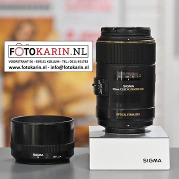 Sigma 105mm f2.8 Macro Nikon | occasion | Foto Karin Kollum