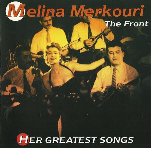 cd - Melina Merkouri - The Front (Her Greatest Songs), Cd's en Dvd's, Cd's | Pop, Zo goed als nieuw, Verzenden