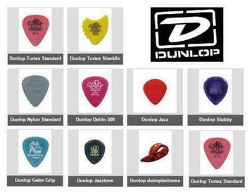 Plectrums van Dunlop kopen? Dunlop plectrum? Plectrum-online