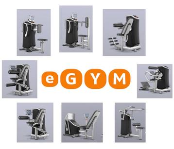 eGym set | complete 8 kracht set | e gym