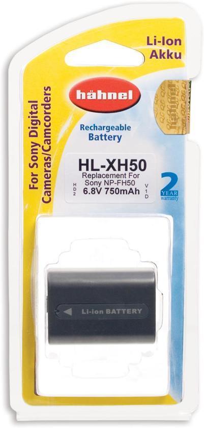 Hahnel HL-XV50, oplaadbare batterij (700mAh, 5,1Wh) - Sony, Audio, Tv en Foto, Fotografie | Lenzen en Objectieven, Verzenden