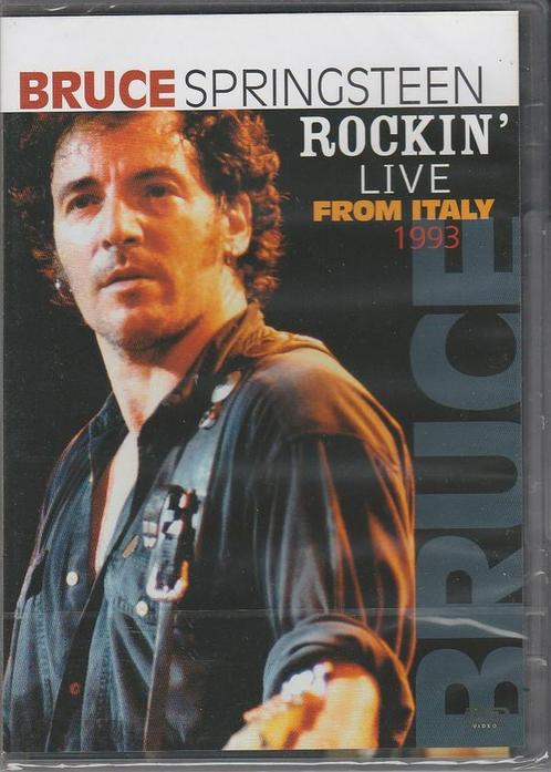 dvd - Bruce Springsteen - Rockin Live From Italy 1993, Cd's en Dvd's, Dvd's | Overige Dvd's, Zo goed als nieuw, Verzenden