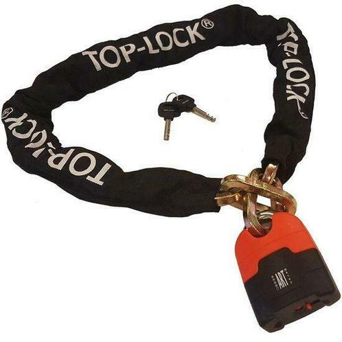Top Lock Motorslot ART 4 met los hangslot - 180 cm, Fietsen en Brommers, Brommers | Toebehoren, Verzenden