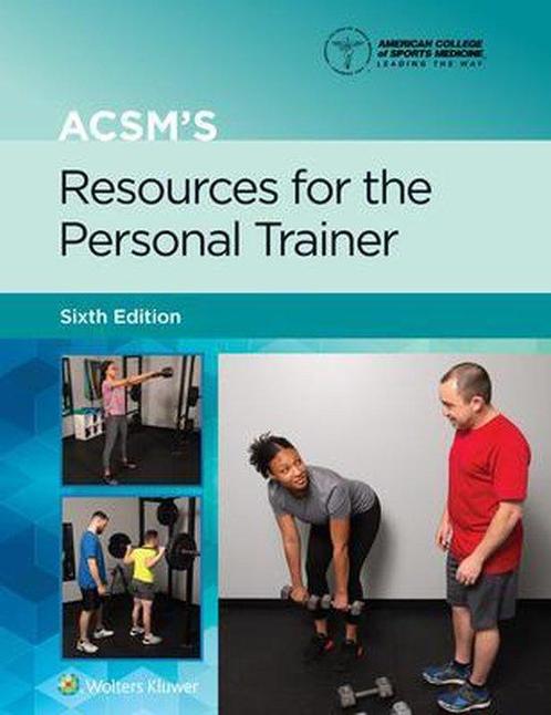 ACSMs Resources for the Personal Trainer 9781975153205, Boeken, Studieboeken en Cursussen, Zo goed als nieuw, Verzenden