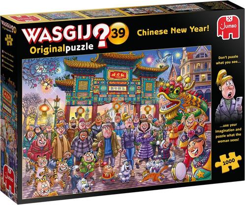 Wasgij Original 39 - Chinees Nieuwjaar! (1000 stukjes) |, Hobby en Vrije tijd, Denksport en Puzzels, Nieuw, Verzenden
