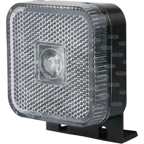 LED Markeerlicht Wit 12-24v staand, Auto-onderdelen, Verlichting, Ophalen of Verzenden